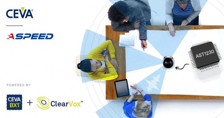 CEVA和信驊科技合作在第二代智能攝像頭和視頻會議系統(tǒng)的 Cupola360 SoC 上實(shí)現(xiàn)出色的語音體驗(yàn) 