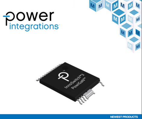  貿(mào)澤開售Power Integrations InnoSwitch3-PD IC 為USB Type-C、PD和PPS充電器與適配器提供解決方案