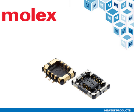貿澤備貨Molex 5G毫米波射頻軟排線至電路板連接器