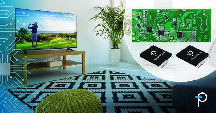 Power Integrations推出HiperLCS-2芯片組，可提高LLC變換器效率并可減少40%的元件數(shù)