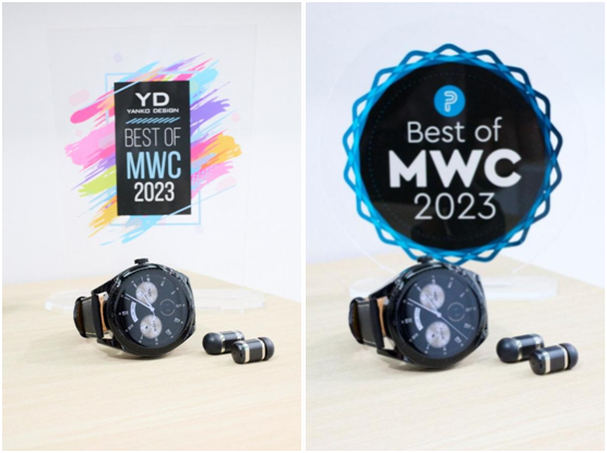 華為穿戴新物種驚艷巴展，榮獲MWC 2023多個媒體大獎