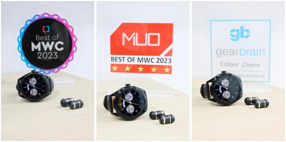 華為穿戴新物種驚艷巴展，榮獲MWC 2023多個媒體大獎