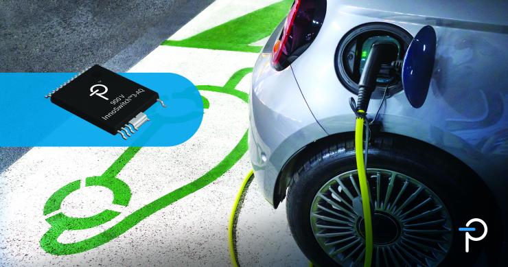 Power Integrations推出900V氮化鎵反激式開關(guān)IC 