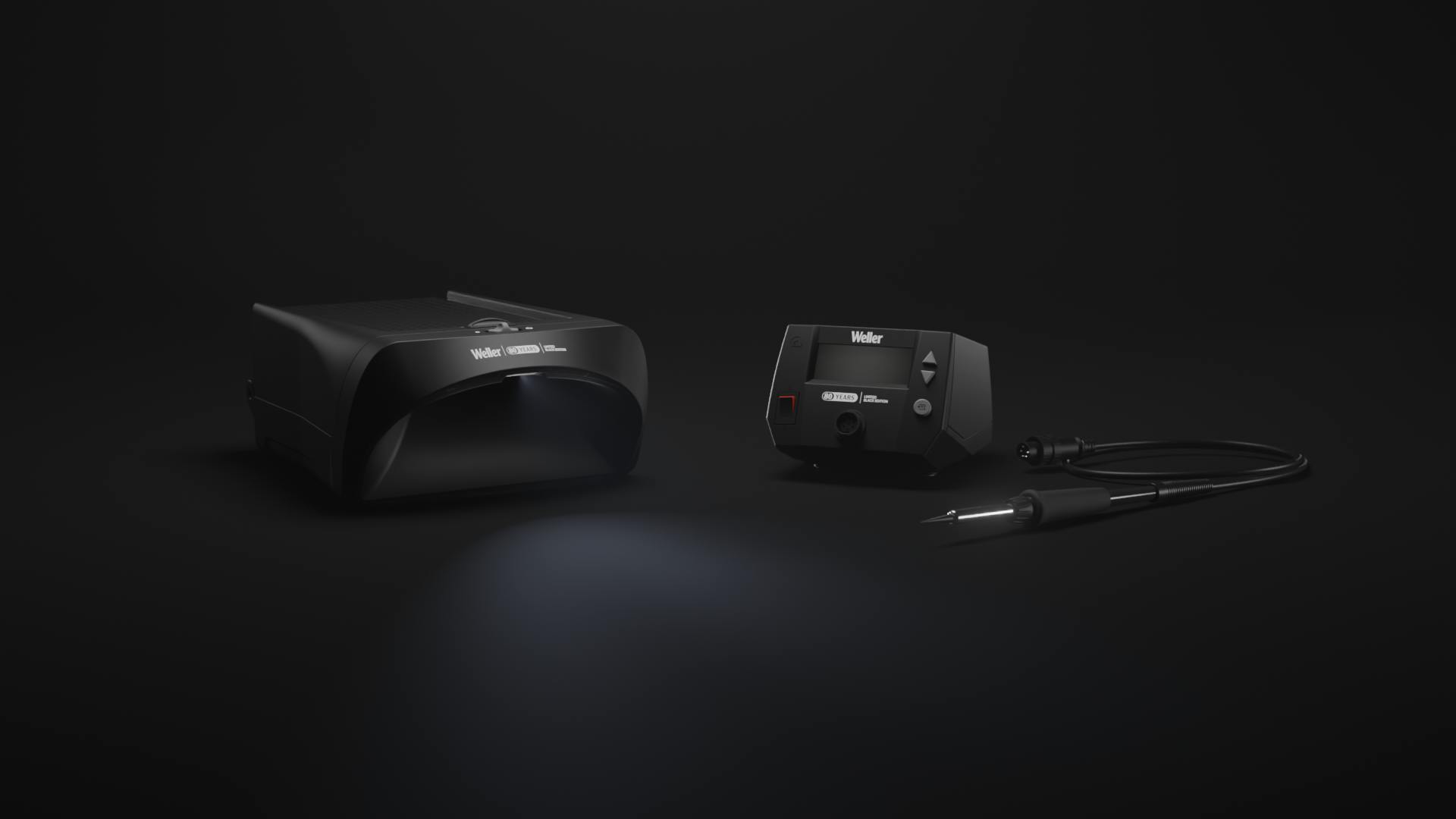 e絡(luò)盟供應(yīng)商Weller Tools慶祝成立80周年，隆重推出黑色特別版WE1010和ZeroSmog Shield產(chǎn)品