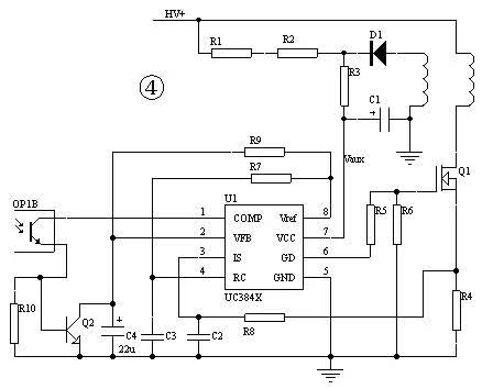 一種基于UC3842的 改進型的應用電路