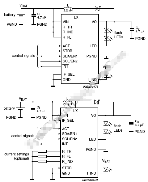 分立式高電流開關模式LED驅動器電路圖設計