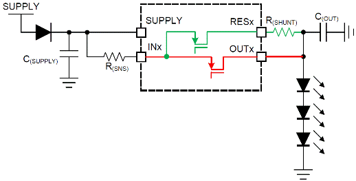 LED車燈之TPS92633-Q1獨(dú)特的設(shè)計