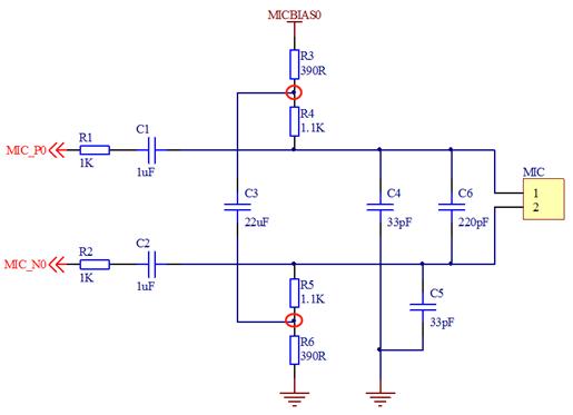 駐極體電容式麥克風(fēng)的偏置電阻計(jì)算案例
