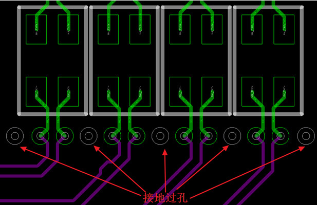 高速信號線及時鐘線采用哪種換層方式