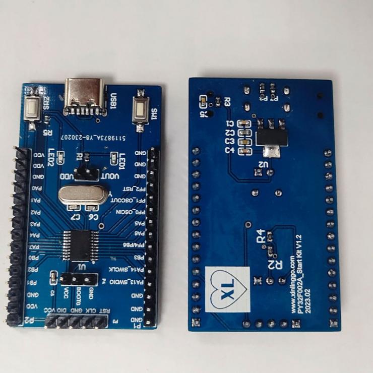 PY32F002A開發(fā)板，32位 M0內(nèi)核，最高20KB的flash，3KB的SRAM