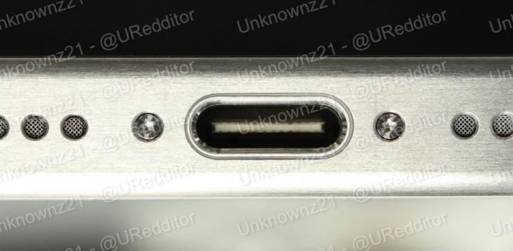 網(wǎng)傳蘋果 iPhone 15 Pro 渲染諜照，采用 Type-C 接口