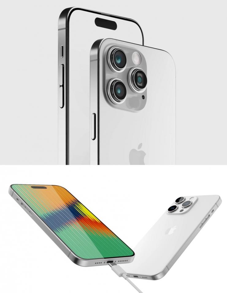 后置攝像頭突出，iPhone 15 Pro 渲染圖曝光