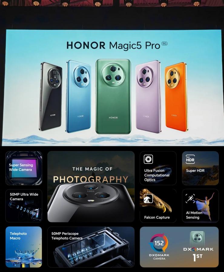 采用第二代驍龍 8，榮耀 Magic5/Pro 系列發(fā)布