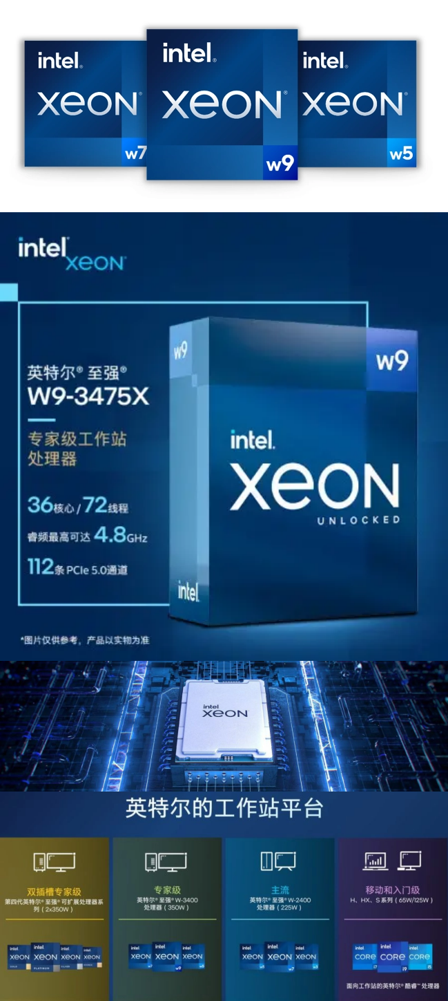 Intel 至強(qiáng) W3400 工作站處理器售價(jià)公布