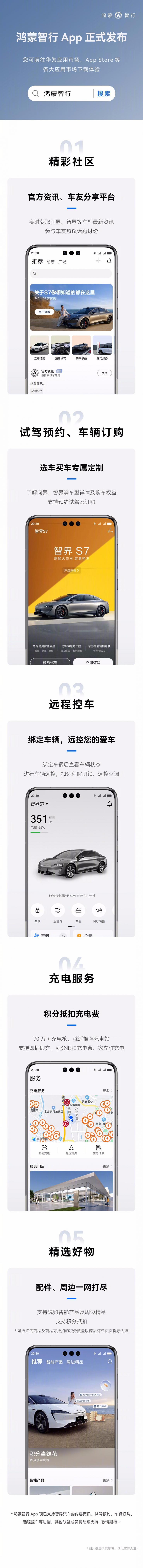 華為正式發(fā)布鴻蒙智行App：支持購(gòu)車/控車等功能