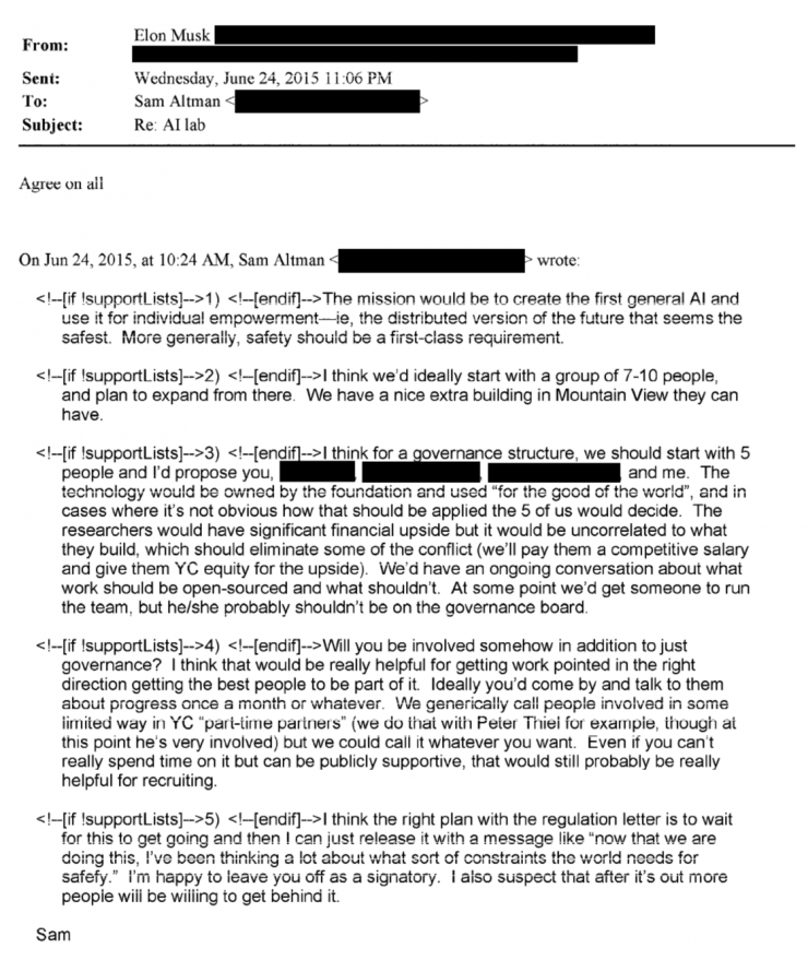 重磅！馬斯克起訴 OpenAI