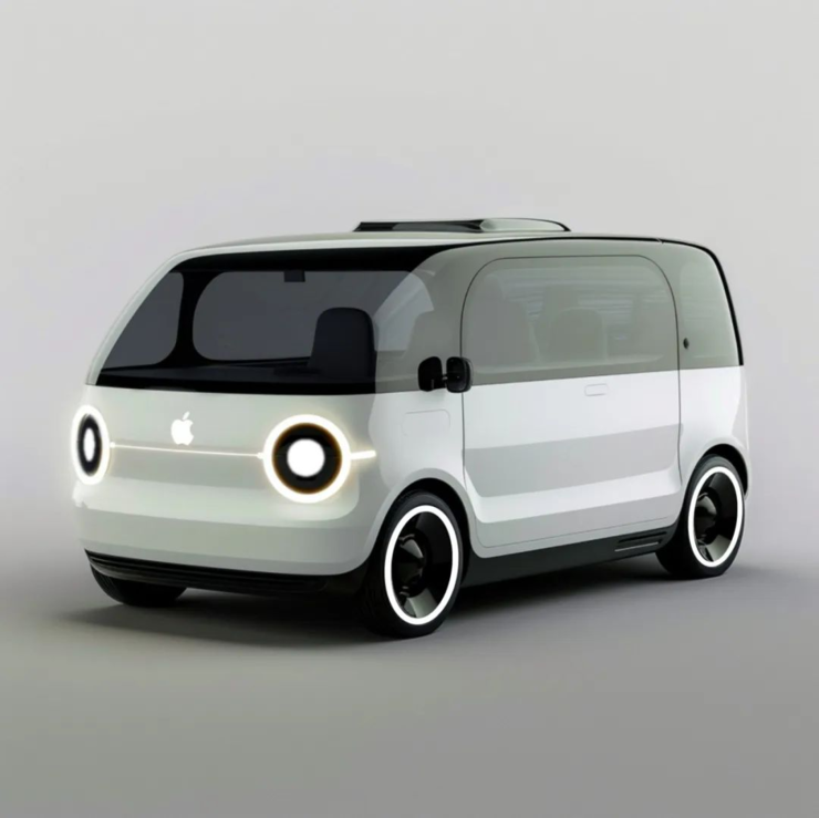 蘋果汽車原型細(xì)節(jié)曝光：外型酷似面包、游戲手柄開車！