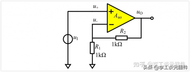 為什么有虛短？從實例電路分析虛短！