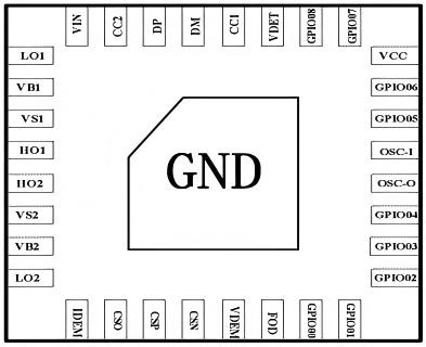 納祥科技NX7008，可功能覆蓋IP6802的無線快充IC，支持Qi2.0協(xié)議