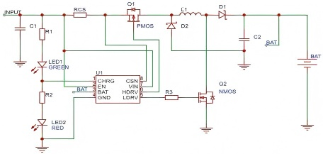 納祥科技4A異步雙節(jié)可調(diào)充電IC NX7013，外圍簡潔，可PIN TO PIN如韻CN3302