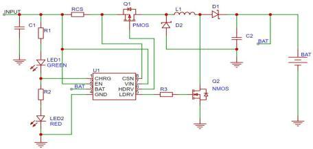 納祥科技小電流恒流恒壓充電NX7015，功能覆蓋NX7013用于頸膜搶