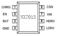 納祥科技小電流恒流恒壓充電NX7015，功能覆蓋NX7013用于頸膜搶