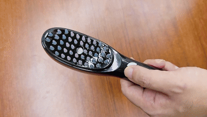 納祥科技客戶(hù)版電動(dòng)按摩梳方案，具650nm紅光與470nm藍(lán)光