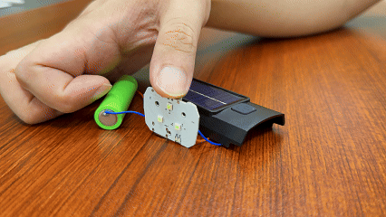 強(qiáng)光/弱光/爆閃一鍵切換！納祥科技太陽能自行車前燈方案控制邏輯分享