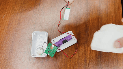 感應(yīng)PCBA遇水短路發(fā)警報(bào)！一文詳解納祥科技水浸報(bào)警器方案