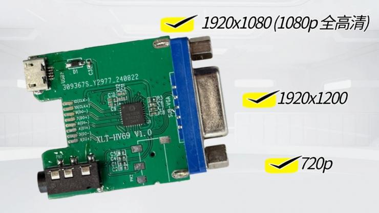 納祥科技NX3303X，一款可替代CS5213的HDMI轉(zhuǎn)VGA帶音頻輸出