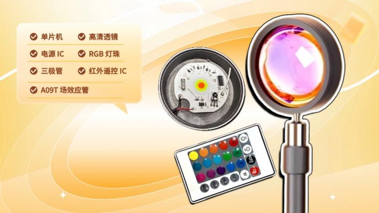 納祥科技客戶案例:一文了解基于低功耗單片機的落日氛圍燈方案