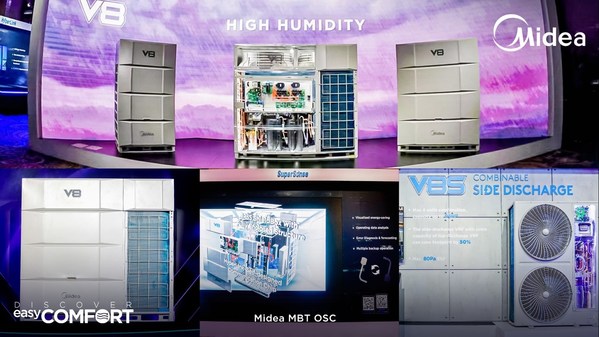 美的MDV8多聯(lián)機(jī)正式登陸海外市場