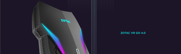 行業(yè)領先的新型可穿戴電腦ZOTAC VR GO 4.0。