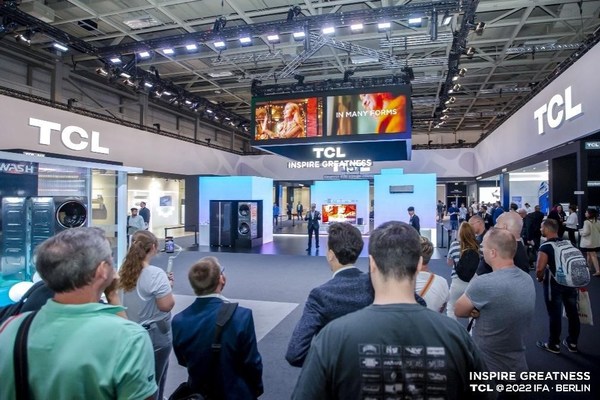 TCL電子全球最大Mini LED智屏亮相IFA 2022