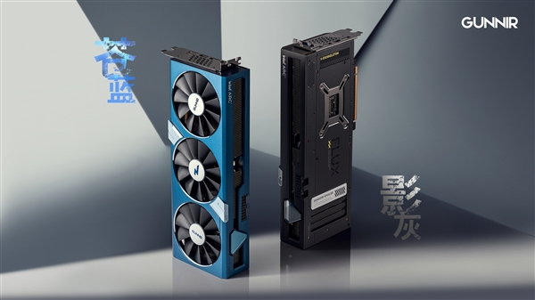 罕見的藍(lán)黑雙煞！藍(lán)戟Intel Arc A770顯卡精美圖賞