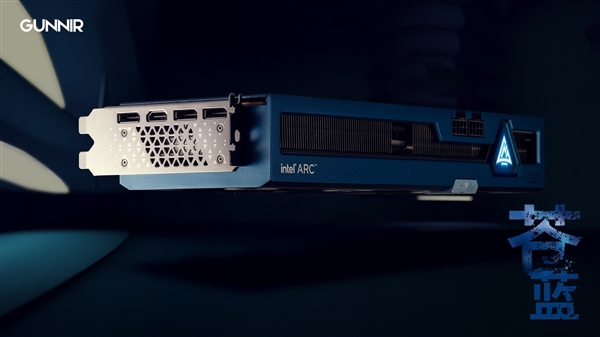 罕見的藍(lán)黑雙煞！藍(lán)戟Intel Arc A770顯卡精美圖賞