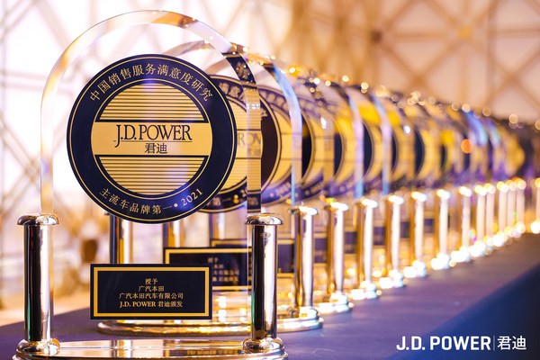 J.D. Power獎(jiǎng)杯