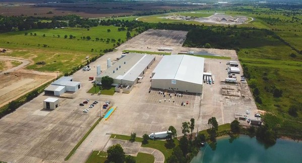 位于美國(guó)德克薩斯州沃勒的廠區(qū)俯瞰圖