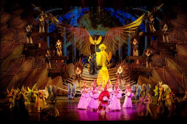 北京歡樂(lè)谷《金面王朝》劇照 北京歡樂(lè)谷《金面王朝》劇照