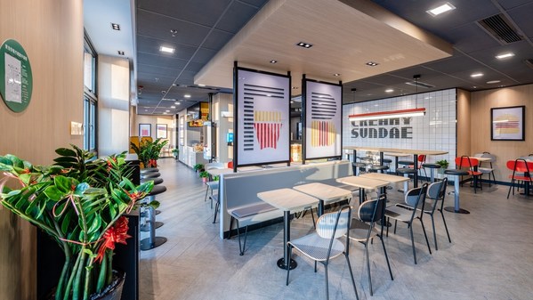 便利、舒適、歡快的麥當(dāng)勞餐廳