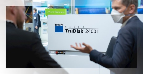 圖1_通快24kW碟片激光器亮相德國(guó)慕尼黑光博會(huì)