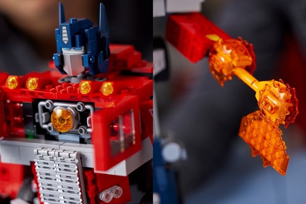 樂高(R)變形金剛擎天柱套裝以經典G1版擎天柱角色為原型