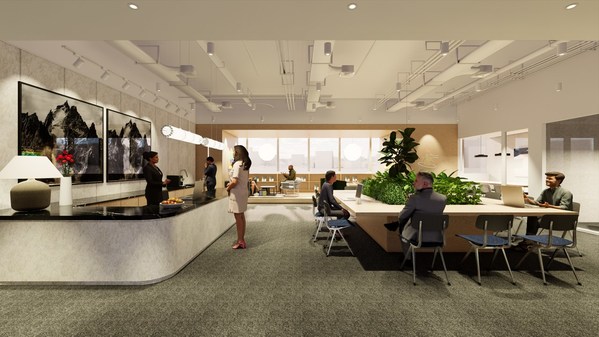 WeWork武漢企業(yè)天地1號 項(xiàng)目效果圖