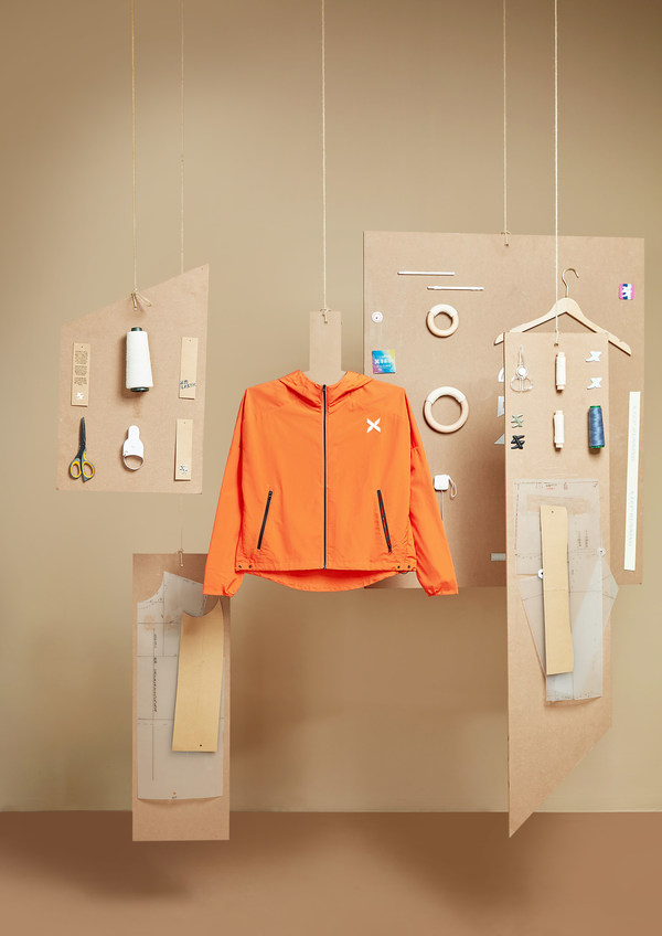 特步100%聚乳酸風衣