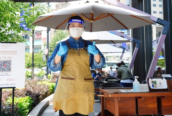 門(mén)店為防疫做好充足準(zhǔn)備