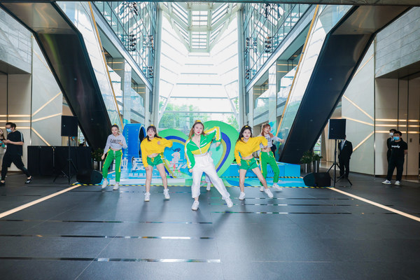 北京環(huán)球金融中心公益運動會正式啟幕