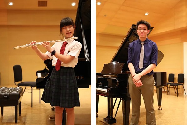 曼谷修仕倍勵(lì)國(guó)際學(xué)校（河畔校區(qū)）學(xué)生——7年級(jí)的Alice(左）和13年級(jí)的Punn（右）