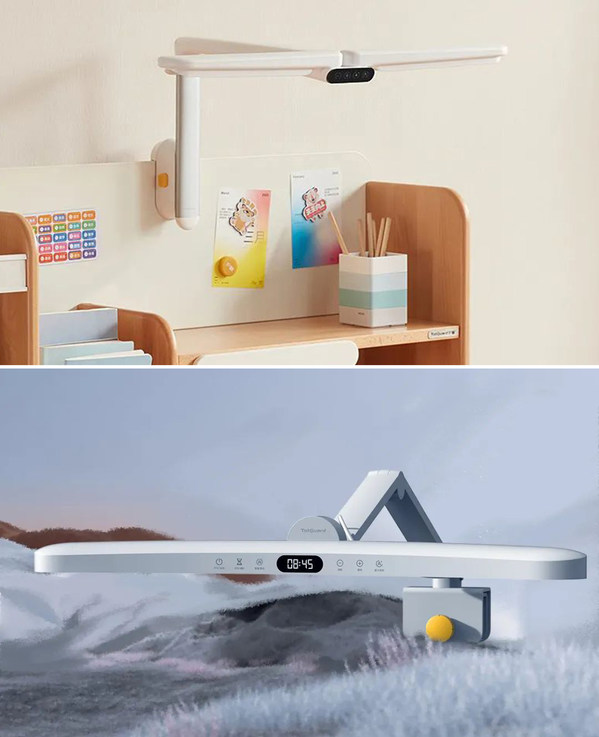 護(hù)童兔大師護(hù)眼燈（上）、護(hù)童半米燈（下）