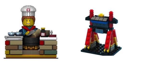 具有本地特色的3D模型以及專(zhuān)屬拼搭活動(dòng)