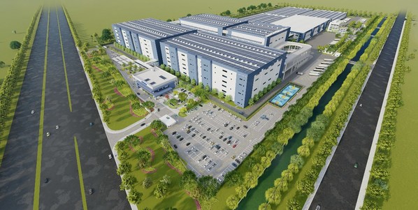 斯凱奇中國(guó)物流中心一二期效果圖